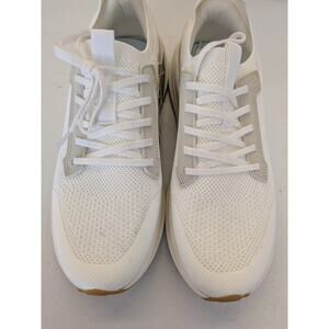 Goodfellow & Co Men’s White Sneakers Size 8 Lace Up Casual Athletic Shoes NWT